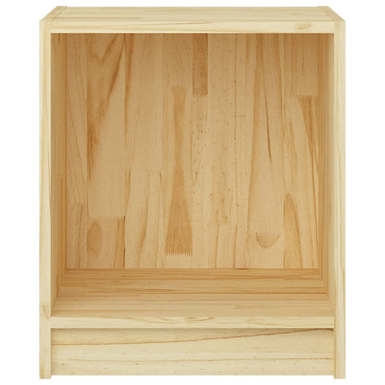 Nachtkastjes 2 st 35,5x33,5x41,5 cm massief grenenhout MeubelReus