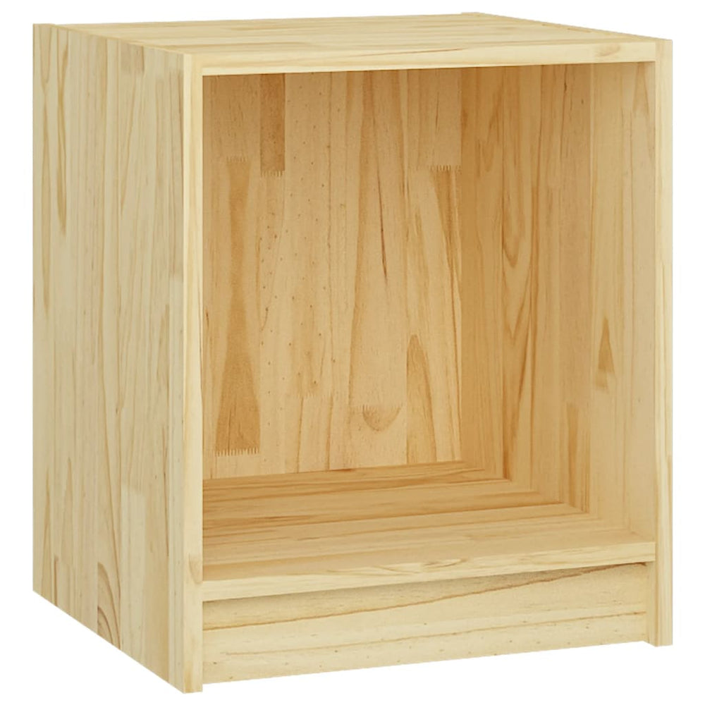 Nachtkastjes 2 st 35,5x33,5x41,5 cm massief grenenhout MeubelReus