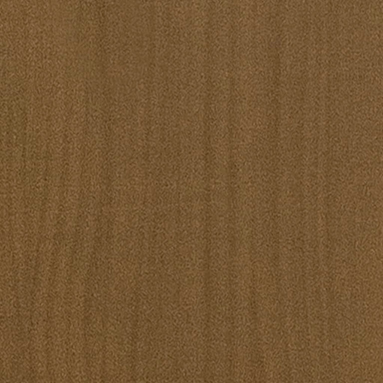 Nachtkastje 35,5x33,5x41,5 cm massief grenenhout honingbruin MeubelReus
