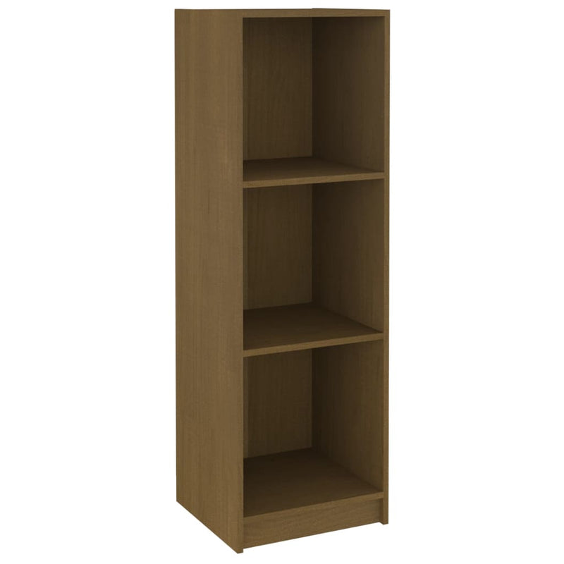 Boekenkast/kamerscherm massief grenenhout honingbruin MeubelReus