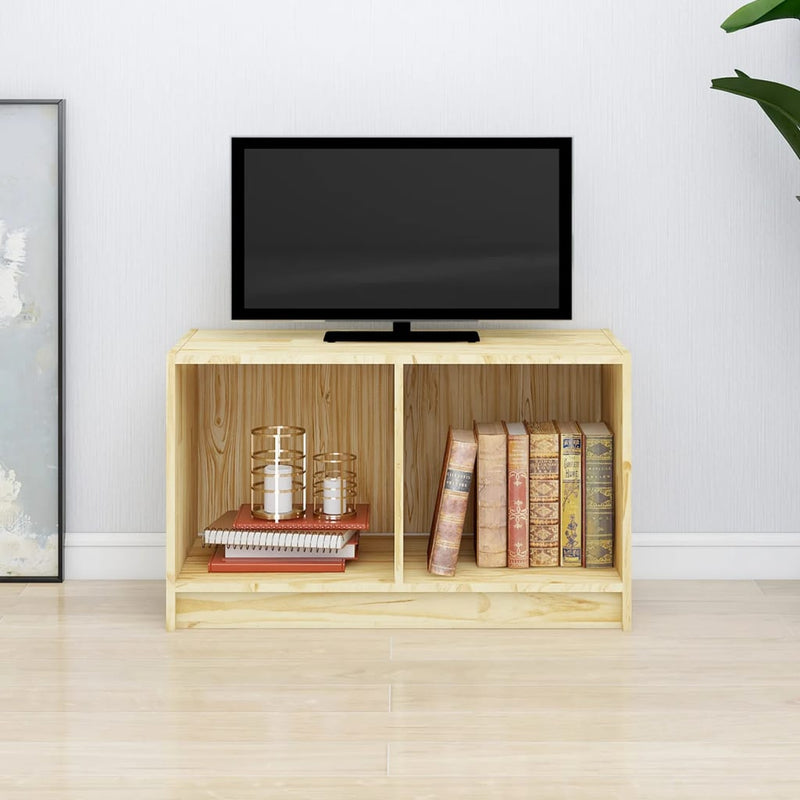Tv-meubel 70x33x42 cm massief grenenhout MeubelReus