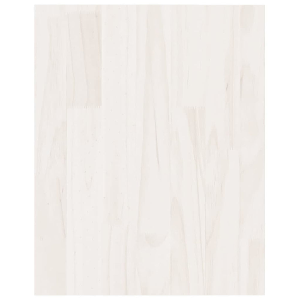 Tv-meubel 70x33x42 cm massief grenenhout wit MeubelReus