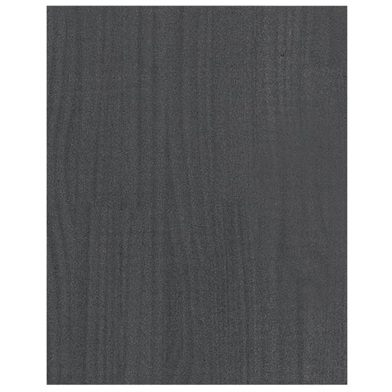 Tv-meubel 70x33x42 cm massief grenenhout grijs MeubelReus