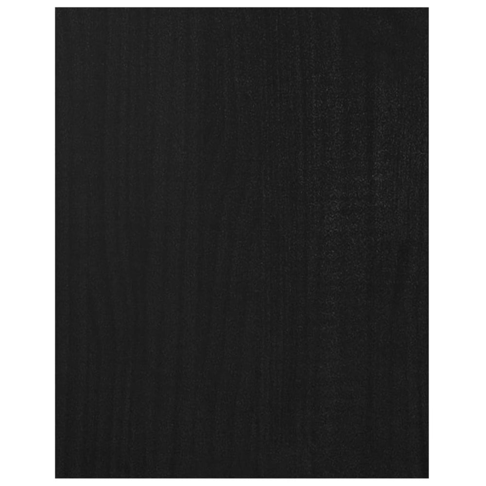 Tv-meubel 70x33x42 cm massief grenenhout zwart MeubelReus