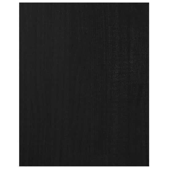 Tv-meubel 70x33x42 cm massief grenenhout zwart MeubelReus
