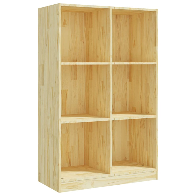 Boekenkast 70x33x110 cm massief grenenhout MeubelReus