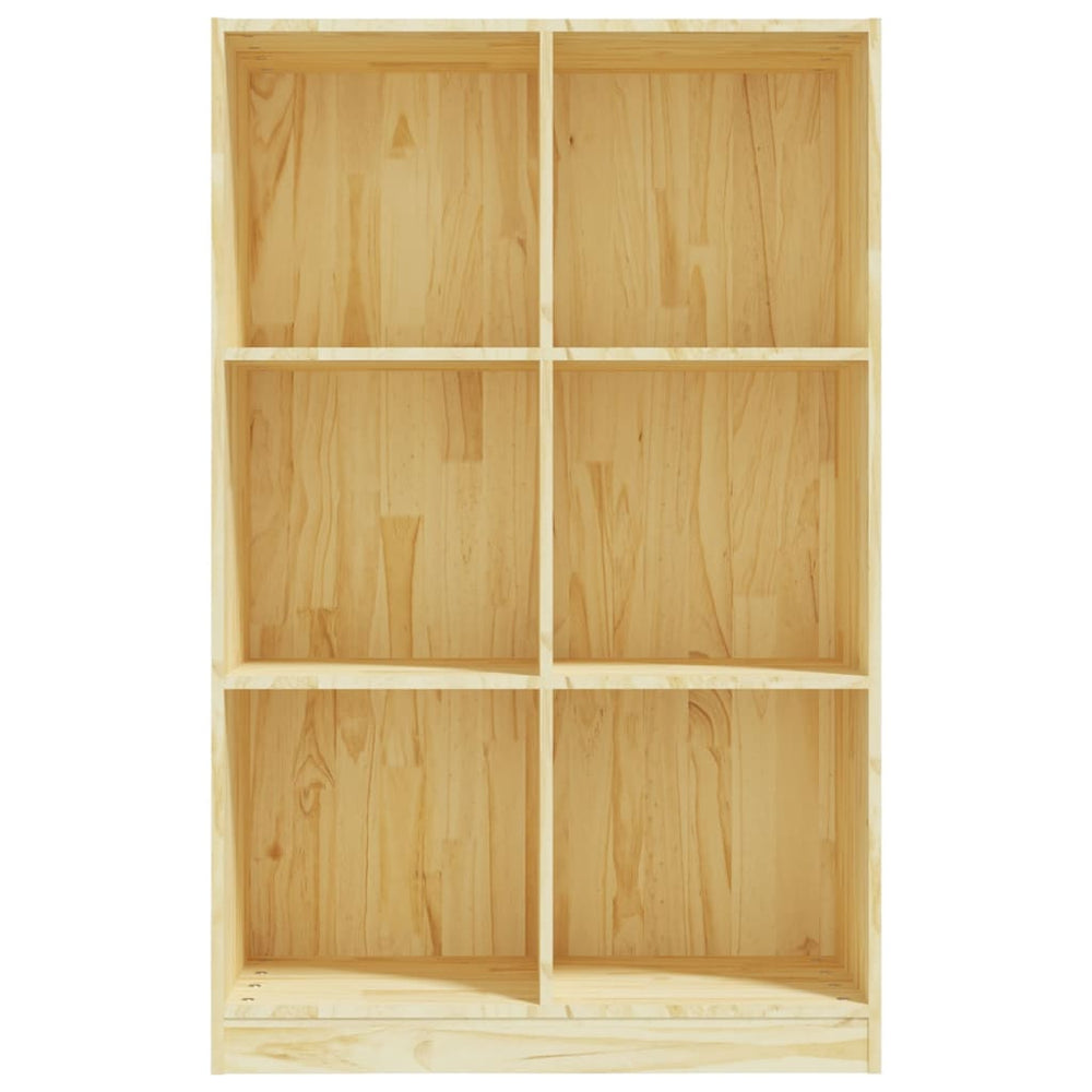 Boekenkast 70x33x110 cm massief grenenhout MeubelReus