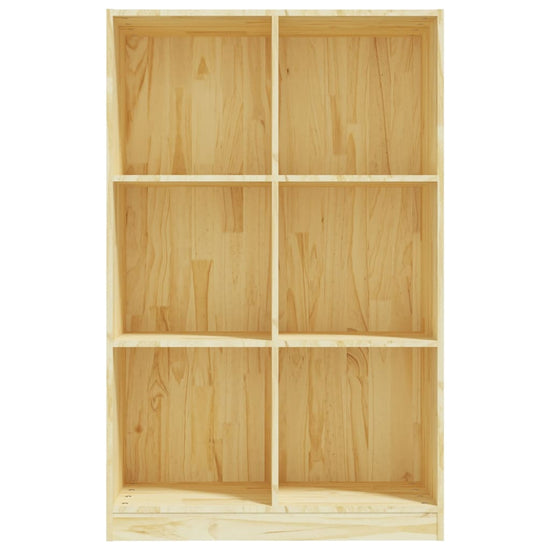 Boekenkast 70x33x110 cm massief grenenhout MeubelReus