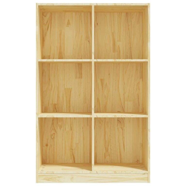 Boekenkast 70x33x110 cm massief grenenhout MeubelReus