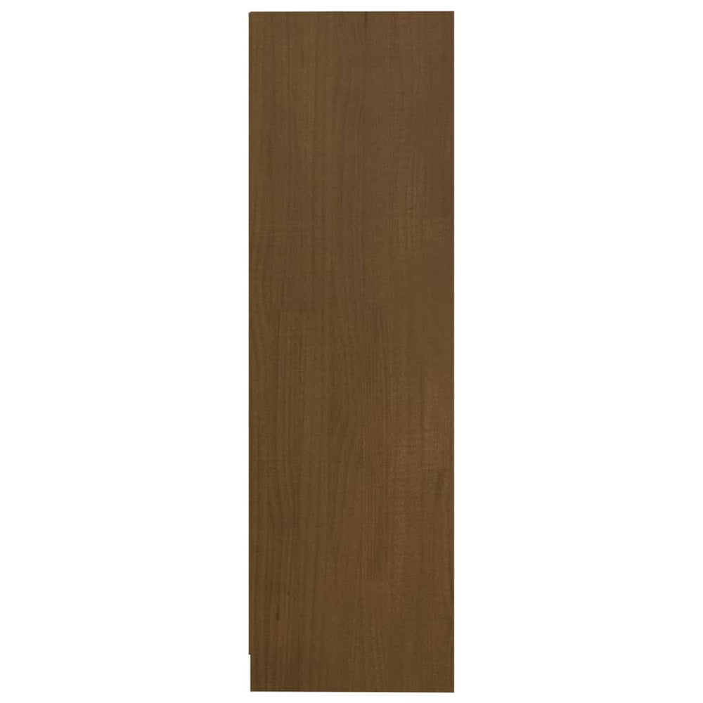 Boekenkast 70x33x110 cm massief grenenhout honingbruin MeubelReus