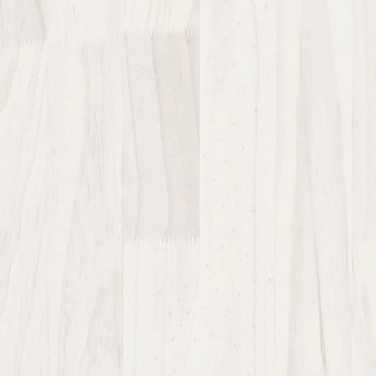 Tv-meubel 104x33x41 cm massief grenenhout wit MeubelReus