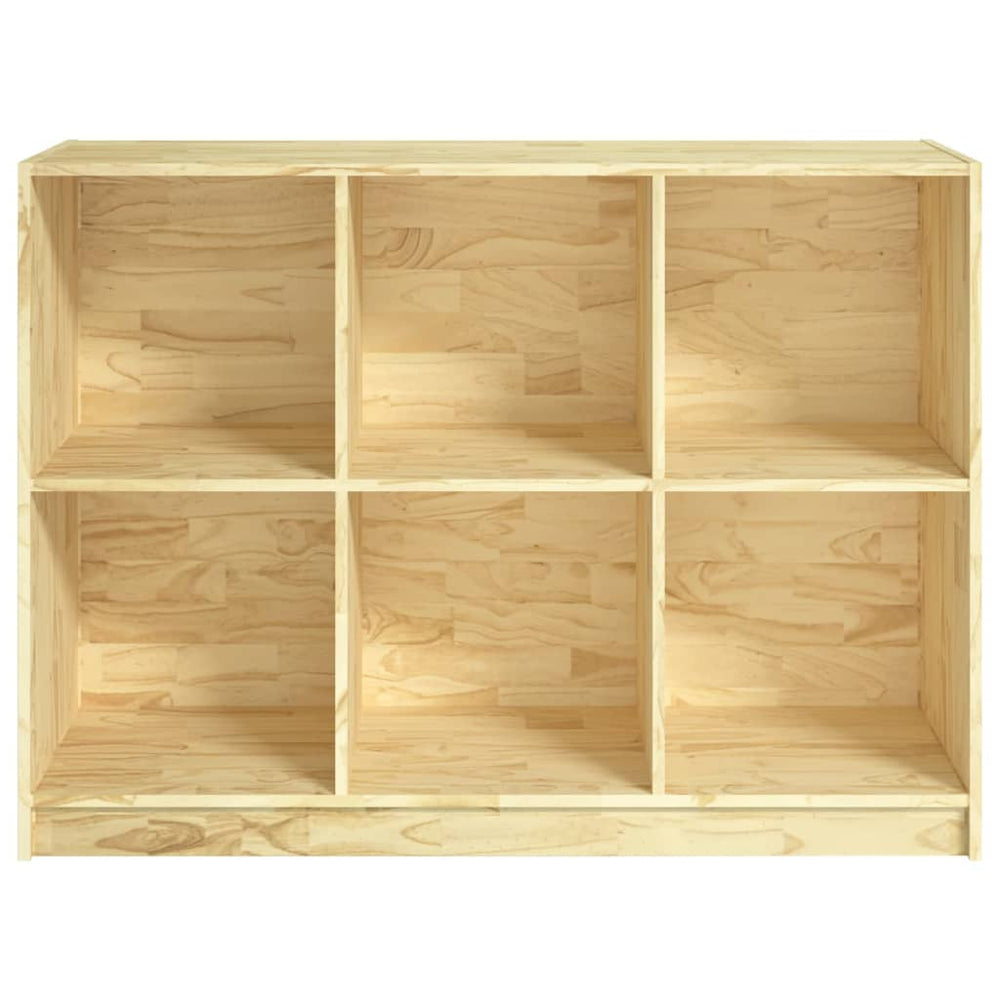 Boekenkast 104x33x76 cm massief grenenhout MeubelReus