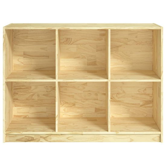 Boekenkast 104x33x76 cm massief grenenhout MeubelReus