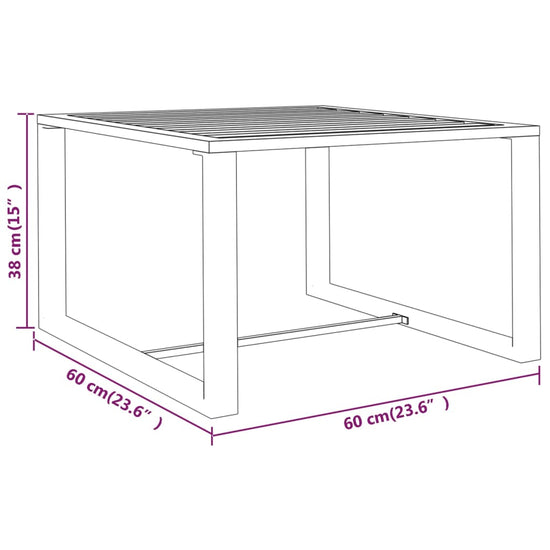 3-delige Loungeset met kussens aluminium antracietkleurig MeubelReus