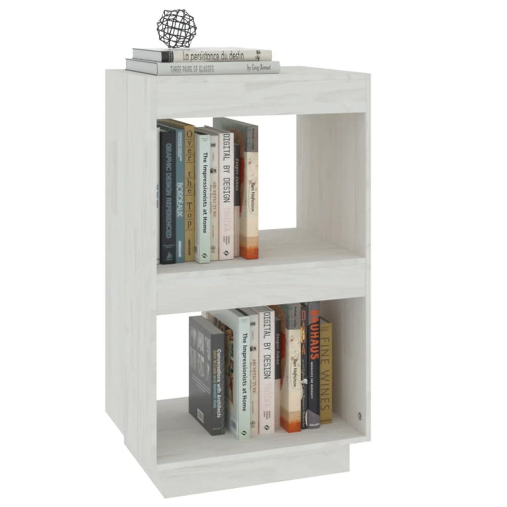 Boekenkast 40x35x71 cm massief grenenhout wit MeubelReus