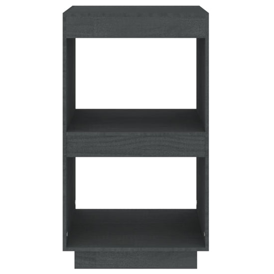 Boekenkast 40x35x71 cm massief grenenhout grijs MeubelReus