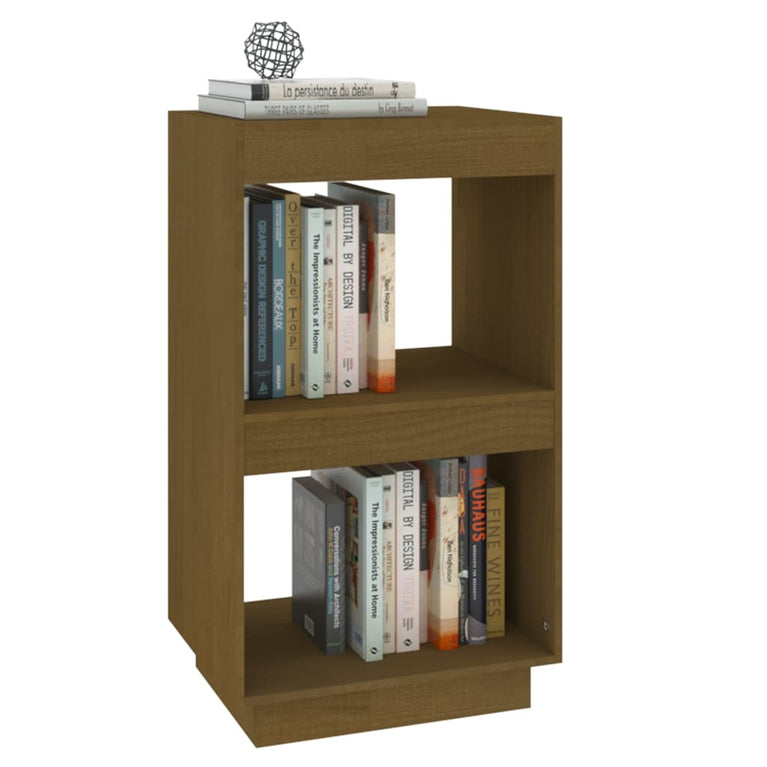 Boekenkast 40x35x71 cm massief grenenhout honingbruin MeubelReus