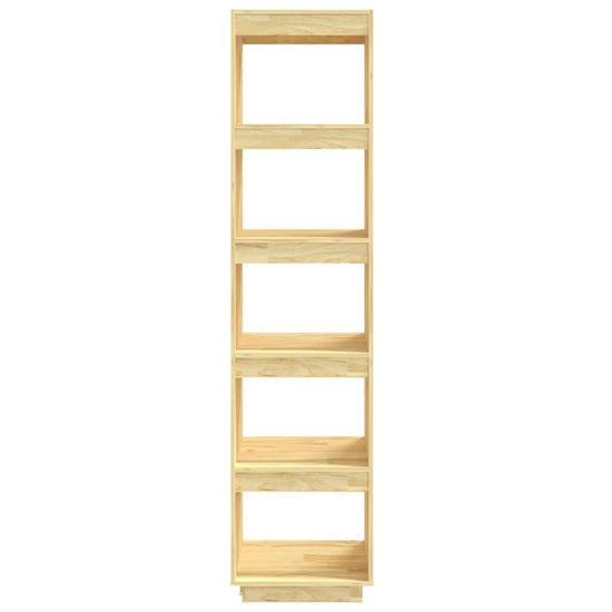 Boekenkast / kamerscherm 40x35x167 cm massief grenenhout MeubelReus