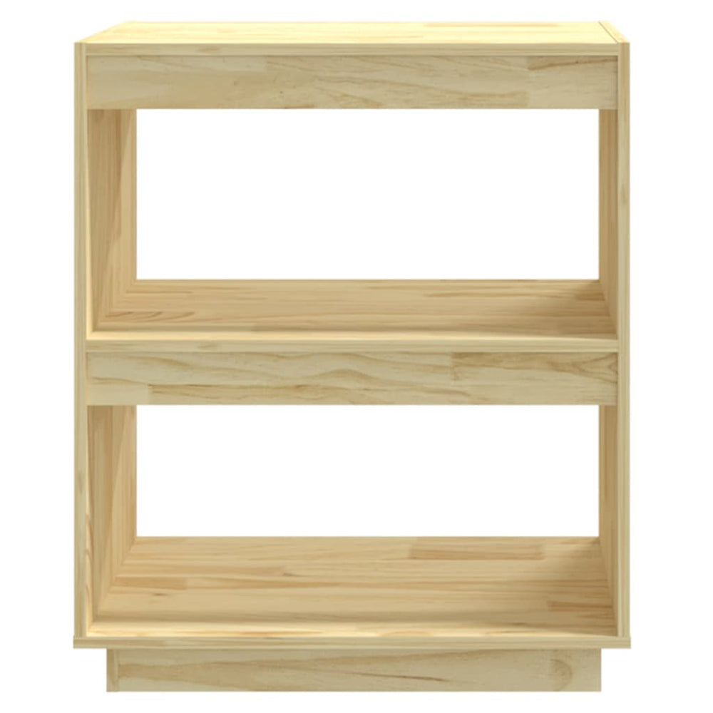 Boekenkast 60x35x71 cm massief grenenhout MeubelReus