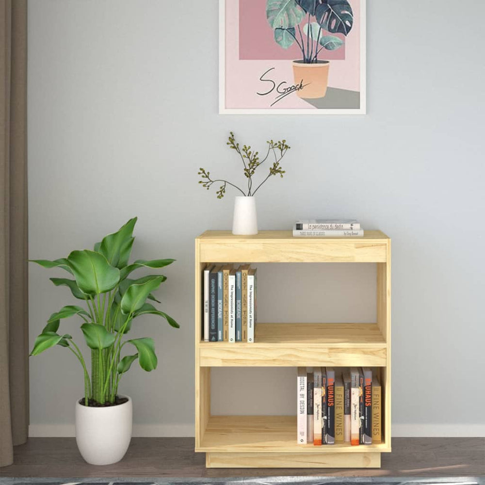 Boekenkast 60x35x71 cm massief grenenhout MeubelReus