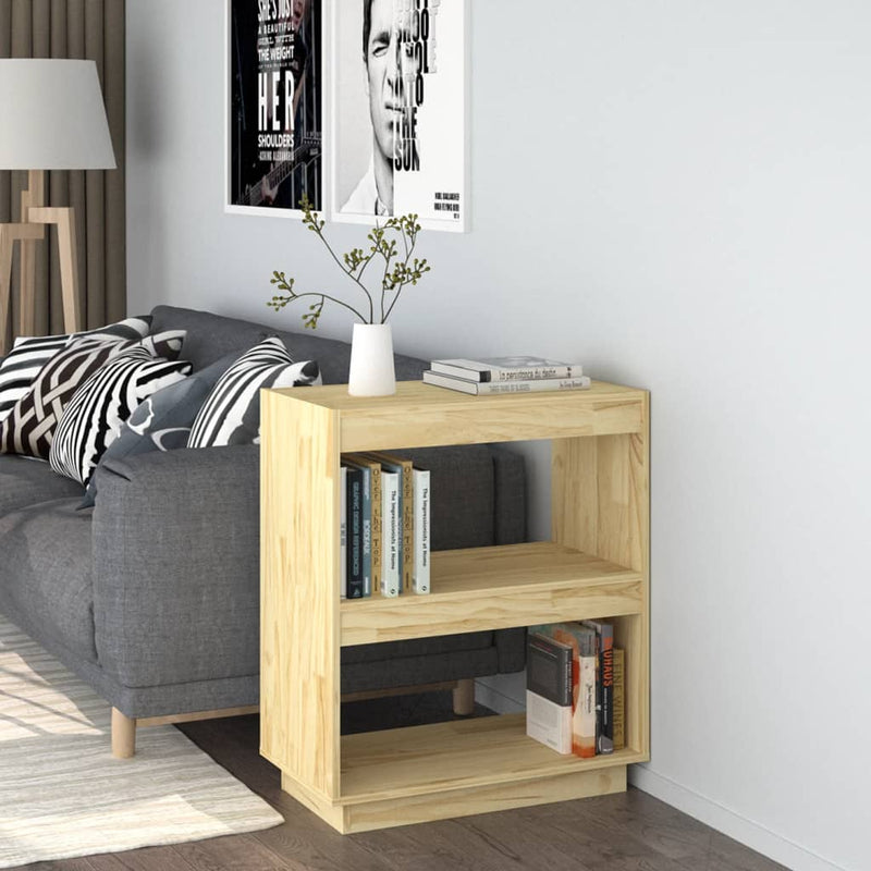Boekenkast 60x35x71 cm massief grenenhout MeubelReus