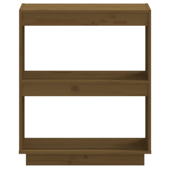 Boekenkast 60x35x71 cm massief grenenhout honingbruin MeubelReus