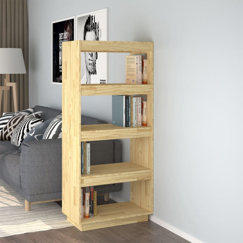Boekenkast / kamerscherm 60x35x135 cm massief grenenhout MeubelReus