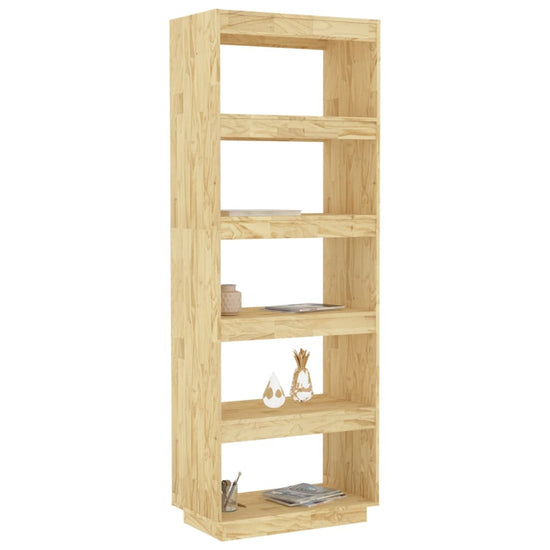 Boekenkast / kamerscherm 60x35x167 cm massief grenenhout MeubelReus