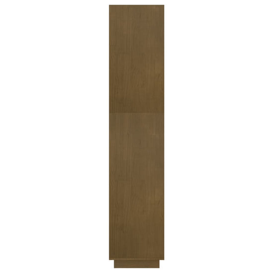 Boekenkast/kamerscherm 60x35x167 cm grenenhout honingbruin MeubelReus