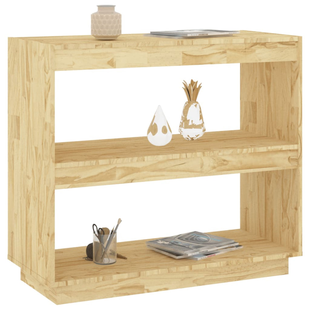 Boekenkast 80x35x71 cm massief grenenhout MeubelReus