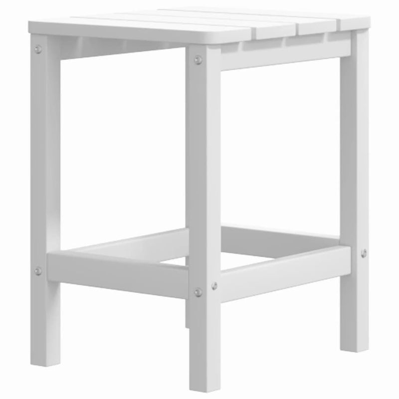 Tuintafel Adirondack 38x38x46 cm HDPE wit MeubelReus
