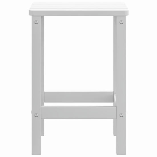 Tuintafel Adirondack 38x38x46 cm HDPE wit MeubelReus
