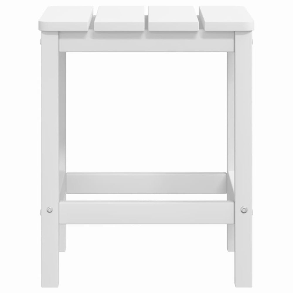 Tuintafel Adirondack 38x38x46 cm HDPE wit MeubelReus