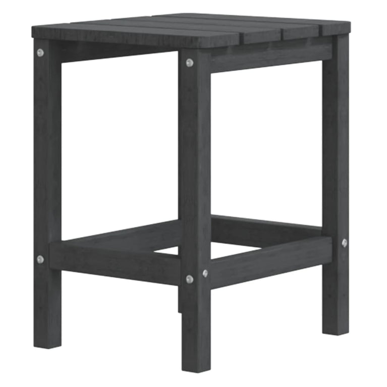 Tuintafel Adirondack 38x38x46 cm HDPE antracietkleurig MeubelReus
