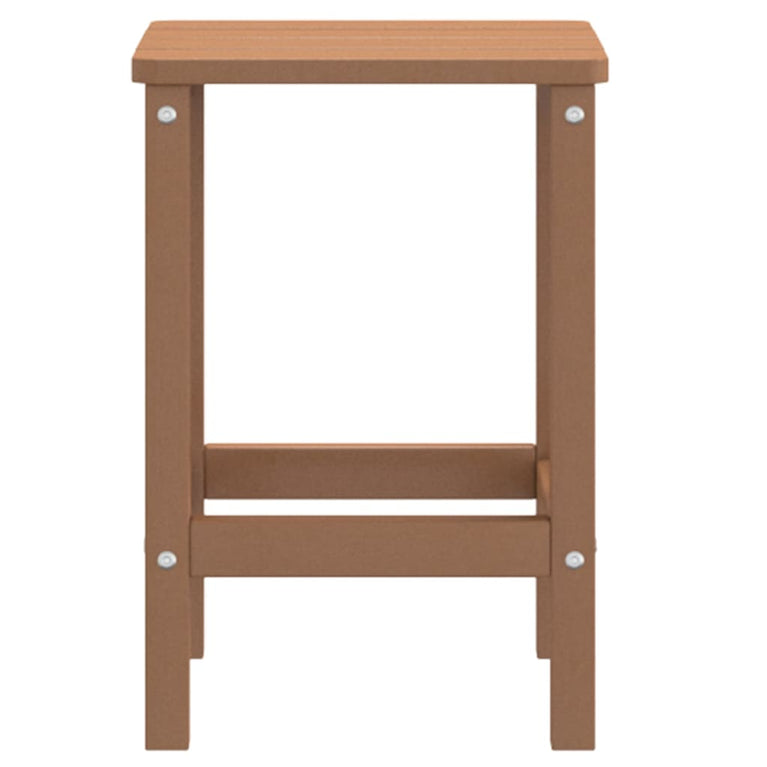 Tuintafel Adirondack 38x38x46 cm HDPE bruin MeubelReus