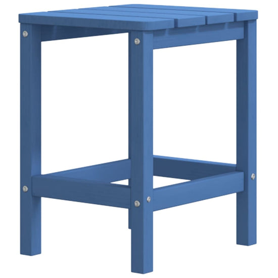Tuintafel Adirondack 38x38x46 cm HDPE aquablauw MeubelReus