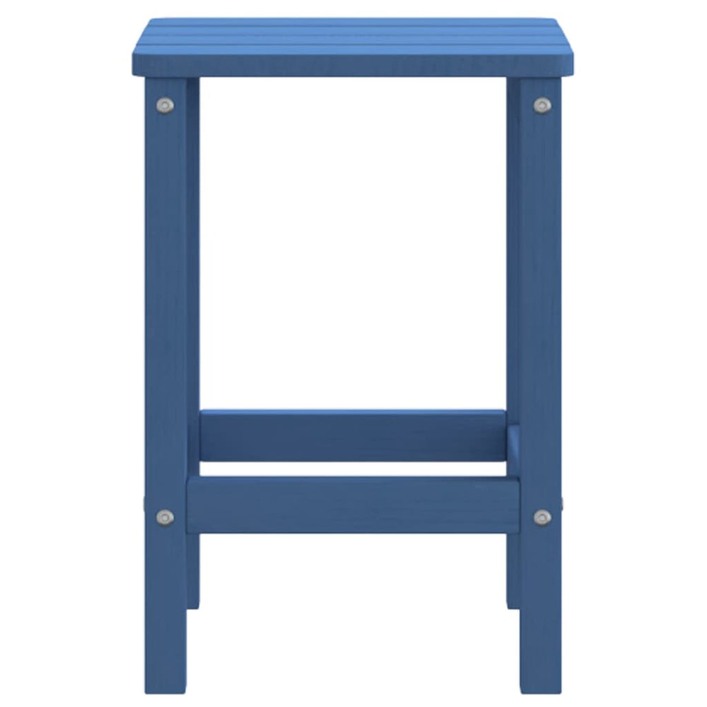Tuintafel Adirondack 38x38x46 cm HDPE aquablauw MeubelReus