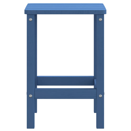 Tuintafel Adirondack 38x38x46 cm HDPE aquablauw MeubelReus