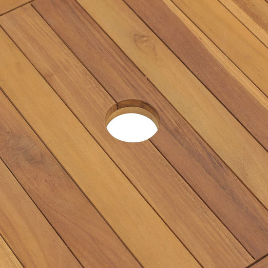 Wastafelkast 132x45x75 cm massief teakhout MeubelReus