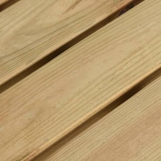 Tuintafel 110x79x75 cm geïmpregneerd grenenhout MeubelReus