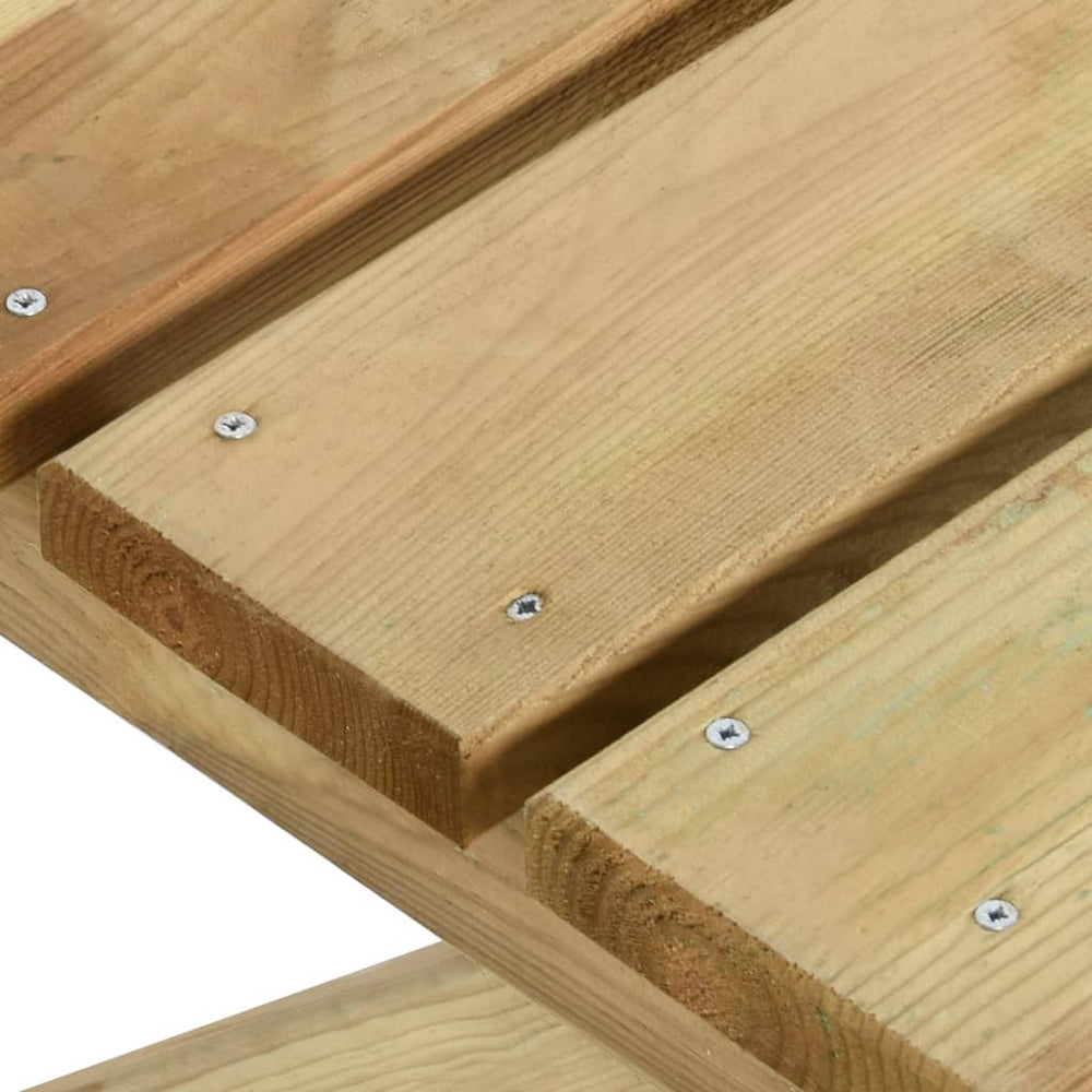 Tuintafel 200x79x75 cm geïmpregneerd grenenhout MeubelReus