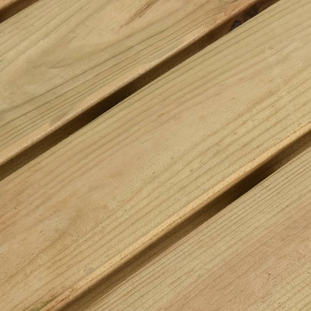Tuintafel 200x79x75 cm geïmpregneerd grenenhout MeubelReus