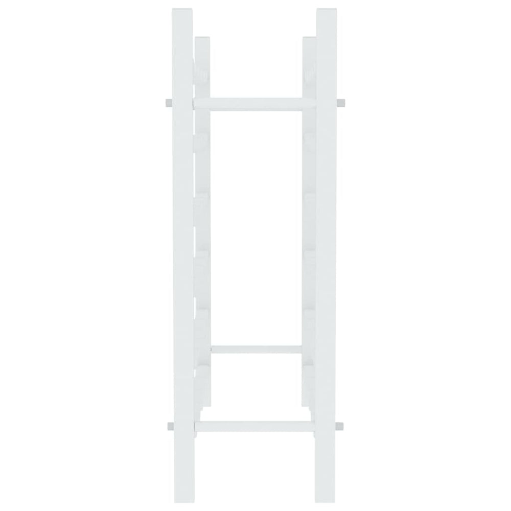 Wijnrek voor 36 flessen metaal wit MeubelReus