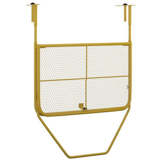 Balkontafel 60x40 cm staal goudkleurig MeubelReus