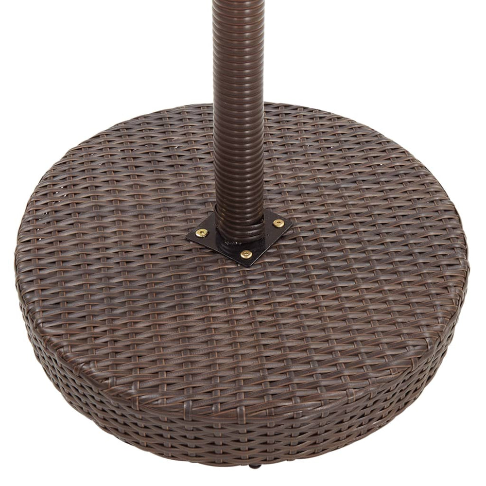 3-delige Tuinbarset met kussens poly rattan bruin MeubelReus