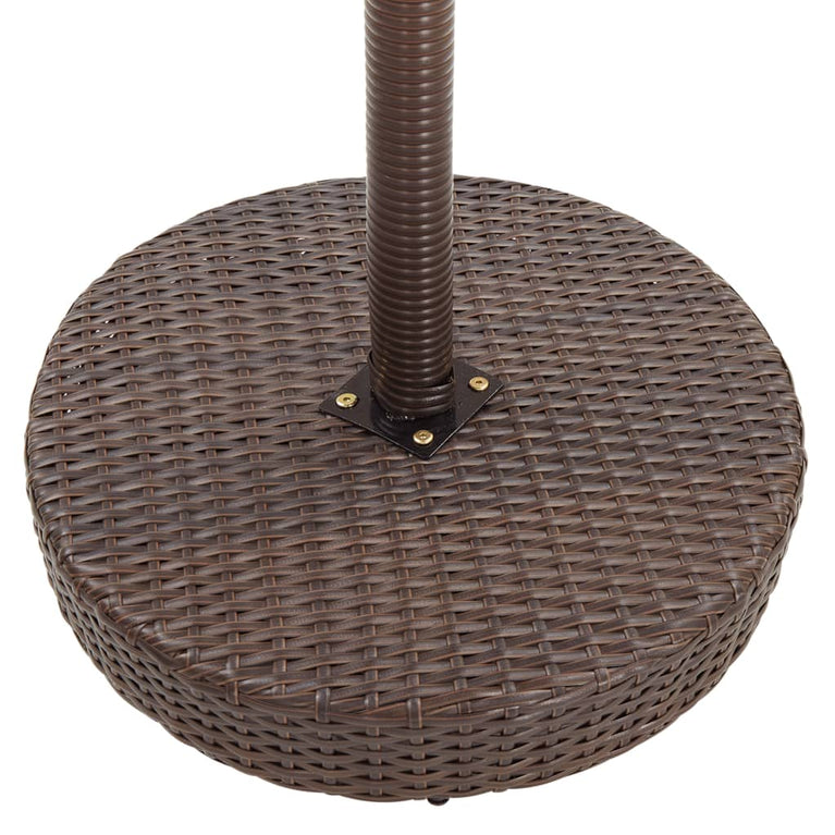 3-delige Tuinbarset met kussens poly rattan bruin MeubelReus