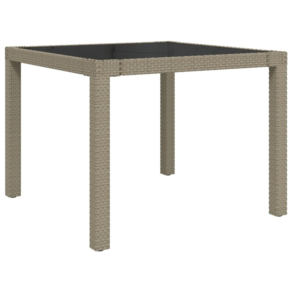 3-delige Tuinset met kussens poly rattan beige MeubelReus
