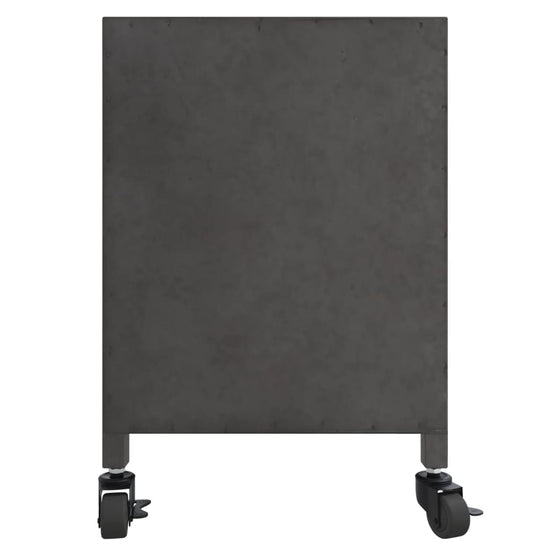 Tv-meubel 110x30x40 cm ijzer zilverkleurig MeubelReus