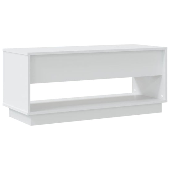 Tv-meubel 102x41x44 cm bewerkt hout wit MeubelReus
