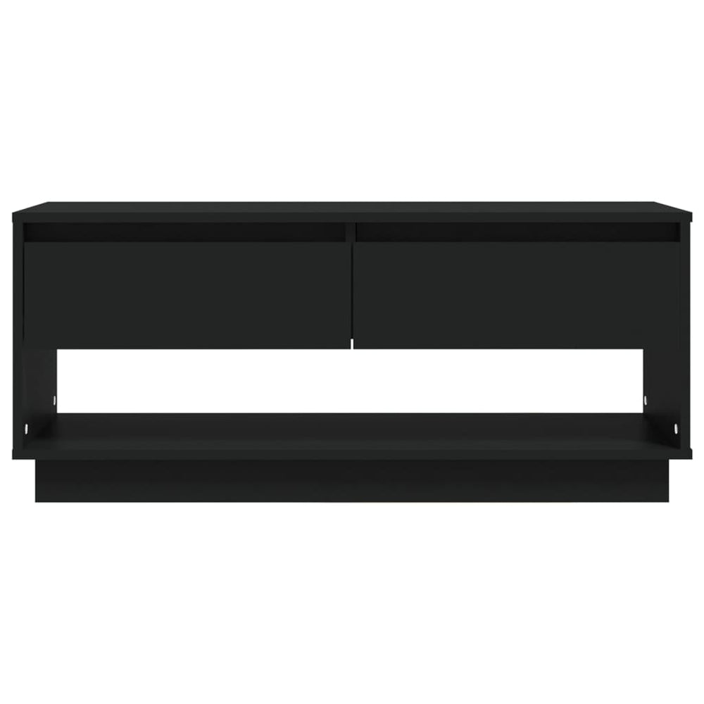 Tv-meubel 102x41x44 cm spaanplaat zwart MeubelReus